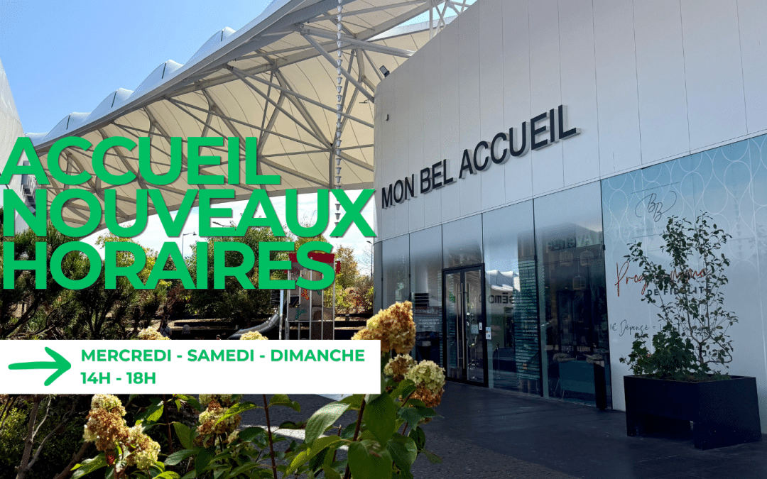 📢 Nouveaux horaires de l’accueil de Mon Beau Buchelay